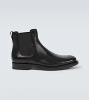 [Tod's] Tod's Leather ankle boots UK 11 black