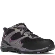 DANNER WORK Women's 3" Springfield Low Composite Toe ESD Work Shoe Gray/Purple -