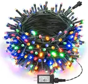 Joomer Christmas Lights 100FT 300 LED String Lights with 8 Modes Timer Connectab