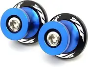 Arm Spools Sliders Stand for YA&MA&HA YZF R1 R3 R6 R25 Yzfr6 Yzfr125 2000-2023 Motorbike Swingarm Spools Slider Stand Screws M6 Bolt Accessories 8 Colors(Blue)