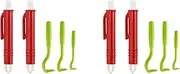 Tick Tweezers for, Cats, Children, Set of 6, Tick Hooks and Set of 4, Tick Tweezers, Easy and Safe Tick Remover