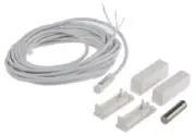 Abus RECTANGULAR REED SWITCH 12x11x48mm 200mA NC Magnetic Proximity WHITE