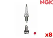 NGK Spark Plug Nickel Projected FOR Hyundai i30 07-11 1.6 (FD) HATBK ZFR5F-11 x8
