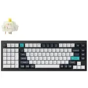 Keychron Q12M-M4 Q12 Max 96% QMK/VIA Fully Assembled Carbon Black Gateron Jupiter Banana Wireless Custom Mechanical Keyboard [Q12M-M4]