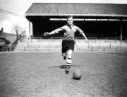Jimmy Mullen Wolverhampton Wanderers 1950 Soccer Historic Old Photo 1