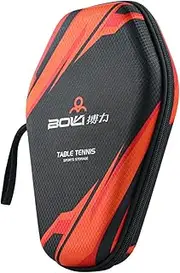 Table Tennis Racket Bag EVA Ping Pong Paddle Hard Case Hexagonal Table Tennis Bat Cover