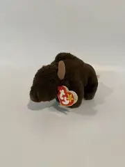 Roam The Buffalo Ty Beanie Baby With Errors