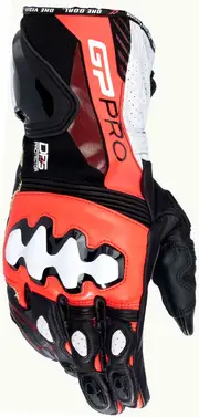 Alpinestars GP Pro R4, gloves , color: Black/Neon-Red/White , size: XXL