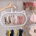 16/22/28 Thickened Clip Underwear Sock Hanger Laundry Airer Dryer Rack Plastic.