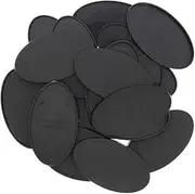 MB875 20pcs Oval Base 75X42mm or 2.95x1.65inch Plastic Model Bases for Gaming Miniatures or Wargames Table Games
