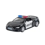 Catzon 1/36 R8 Scale Alloy Police Car Moder with Pull-Back Functionally