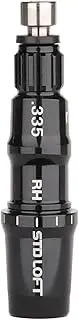 NA Golf Shaft Sleeve Adapter Compatible with Taylormade M1/M2/M3/M4/M5/M6/SIM/SIM MAX/R15 Driver Fairway Wood 1PC.335 black
