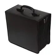 400 Capacity Disc CD DVD Bluray Storage Holder Binder Sleeves Carrying Case