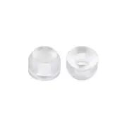 20pcs 3mm Hole Dia Silica-gel Pushbutton Switch Cap Transparent f 6x6 TactSwitch