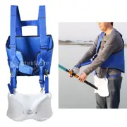 Professional Fishing Fighting Belt Harness Waist Gimbal Rod Holder 8mm