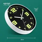 Amazing Visibility of the Elegant 30CM Silent Sweep Luminous Wall Clock