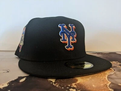 Hat Club New Era Hat Club 59FIFTY New York Mets 50th Anniversary Black Royal 8