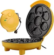 Waffle Maker, 1000W Waffle Machine with 7 Different Shaped Pancakes Animal Waffle Maker Electric Nonstick Waffler Iron, Pan Cake Cooker for Kids Breakfast