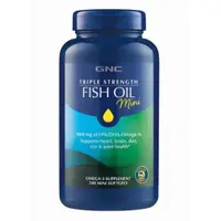 在飛比找蝦皮購物優惠-現貨在台 美國GNC代購 三效魚油 Fish Oil DHA