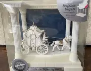 NIB Wilton Horse Carriage Cake Wedding Topper Decoration Just Married Fairy Tale