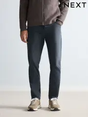 Charcoal Grey Slim Fit Motion Flex Ultra Soft Jeans (B15831) | $73