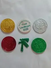 2022 Krewe of Choctaw Mardi Gras Doubloons New Orleans