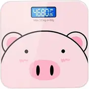 xioaue Weight Scales for Body Weight Digital Weight Scale Accurate Smart Bathroom Scale USB Charging Automatic Weighing Scale