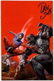 Spider-Boy #1 Marvel 2023 Skan Hulk 181 Virgin SIGNED Dan Slott