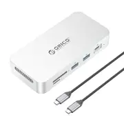 Orico SJ10-1T-SV-EP SJ10 DockDrive 10-in-1 Docking Station with 1TB Bulit in SSD for Mac