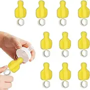 Teat Washer - 10 Water Bottle Cleaning Brushes | Sponge Nipple Brush | Bottle Teat Cleaner | Cleaning Brush Set | Teat Straw Cleaner | Nipple Brush for Cups