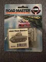 GHQ Road Master M4A3 75mm Sherman Tank New