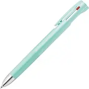 ZEBRA 3 Color Ballpoint Pen, Blen 3C 0.7mm, Blue Green Body (B3A88-BG)