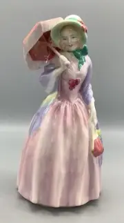Vintage 1930-75 Royal Doulton England “Miss Demure” HN1402 Bone China Figurine