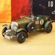Tin toy retro figurine classic interior decoration 1929 Bentley Car