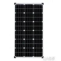 在飛比找樂天市場購物網優惠-太陽能電池板12v家用220v光伏發電充電板單晶150w10