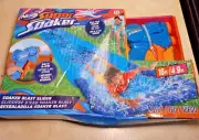 Hose Attachable Lawn Slide Summer Sprinkler Outdoor Nerf Super Soaker Slide 16FT