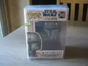 Funko POP! Star Wars THE MANDALORIAN 345 With Pop Protector Case Mint Condition