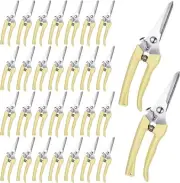 Chumia 30 Pcs Garden Flower Shears Pruning Scissors Heavy Duty Plant Scissors