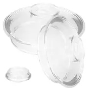 2 Pcs Lids Glass Teapot Top Replacement for Loose Leaf Kettle
