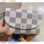 二手 LV LOUIS VUITTON PORTE-MONNAIE ROSALIE N61276 卡片現貨