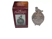 HofbauerMiller Import Lead Crystal The Byrdes Collection Candy 4 Footed Dish