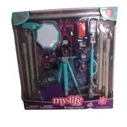 My Life As Vlogger Play Set for 18" Doll 20-Piece Toy w/ accessories. NIB.