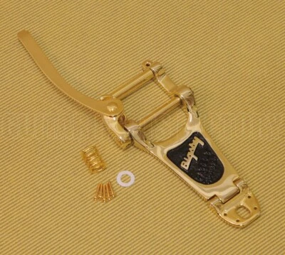 006-0151-100 Gretsch Bigsby Left-Handed Gold B7 Tailpiece for Les Paul & ES-335