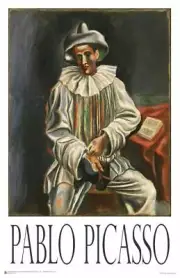 Pablo Picasso - Pierrot Poster 11" x 17"