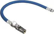 Copper Tire Inflator Chuck Self Locking Quick Connect Extension Hose for Car Air Compressor Durable Inflation Adapter for Various Applications Lightweight and Portable Design