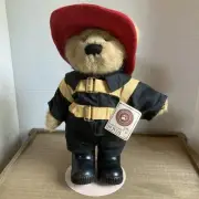 Boyds Bear ~ “ Buckley the Fire Fighter”#917373 ~ w/tag