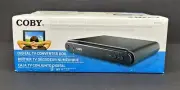 COBY DTV102 ATSV Standard Def. Digital to Analog TV Converter Box - NIB ~ T429