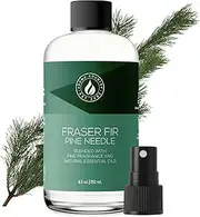 Fraser Fir/Pine Needle Scented Essential Oil/Reed Diffuser Oil Refill (8.5 Fl. oz.) for Reed Diffusers, Electric Diffuser Oil Machines, and Oil Warmers - Natural, Organic Fraser Fir Diffuser Oil