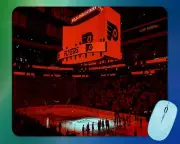 Wells Fargo Center home of the Philadelphia Flyers Mouse pad