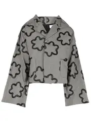 [COMME des GARCONS COMME des GARCONS] 花朵印花夾克